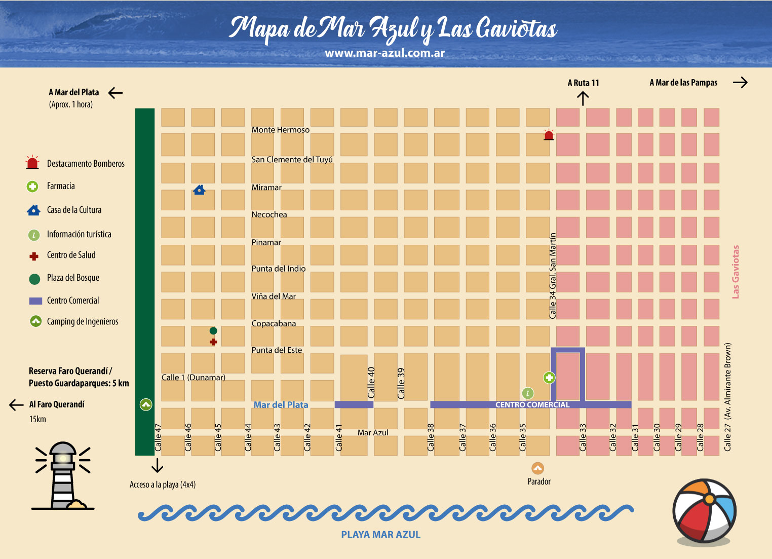 mapa mar azul